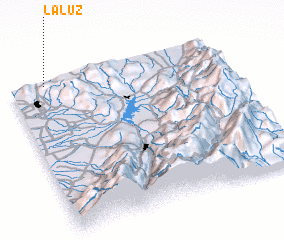 3d view of La Luz