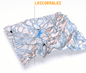 3d view of Los Corrales