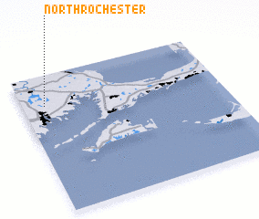 3d view of North Rochester