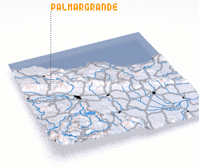 3d view of Palmar Grande