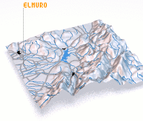 3d view of El Muro