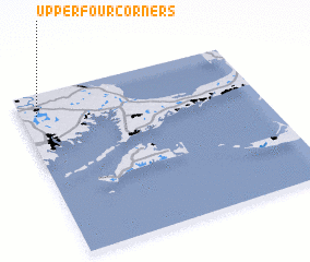 3d view of Upper Four Corners