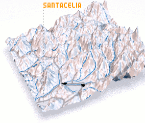 3d view of Santa Celia