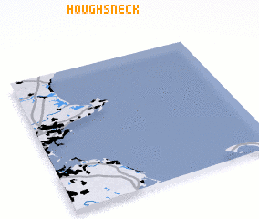 3d view of Houghs Neck