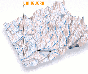 3d view of La Higuera