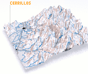 3d view of Cerrillos