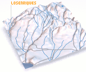 3d view of Los Enriques