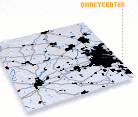3d view of Quincy Center