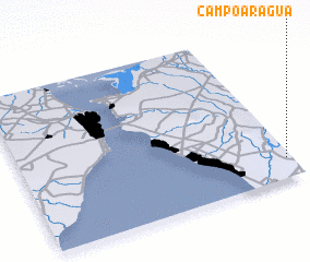 3d view of Campo Aragua
