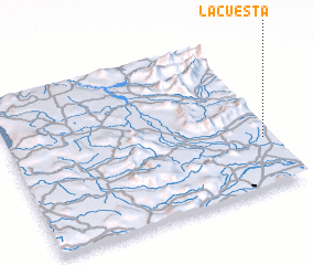 3d view of La Cuesta