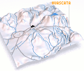 3d view of Huascata