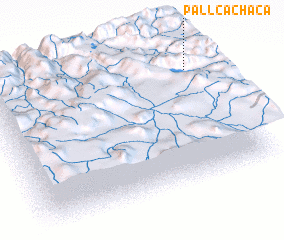 3d view of Pallcachaca