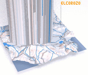 3d view of El Corozo