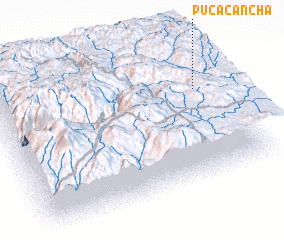 3d view of Pucacancha