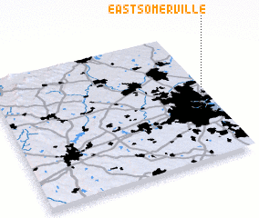 3d view of East Somerville