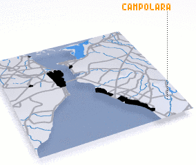 3d view of Campo Lara