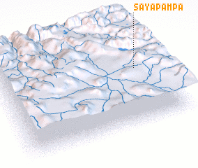 3d view of Sayapampa