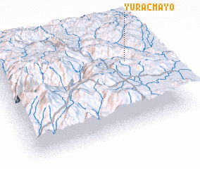 3d view of Yuracmayo