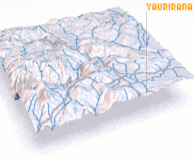 3d view of Yauriraña