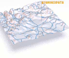 3d view of Ayahuasi Pata