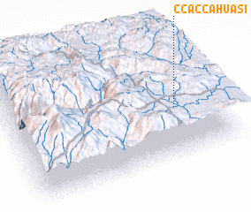 3d view of Ccaccahuasi