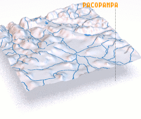 3d view of Pacopampa