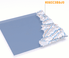 3d view of Huasco Bajo