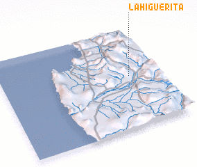 3d view of La Higuerita