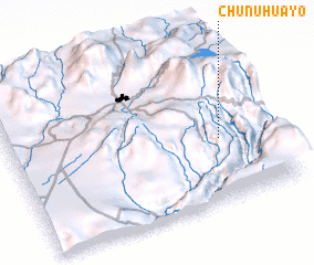 3d view of Chuñuhuayo