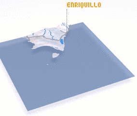 3d view of Enriquillo