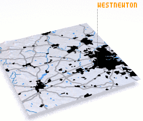 3d view of West Newton