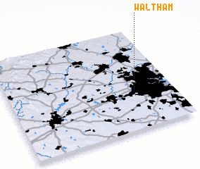 3d view of Waltham