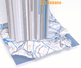 3d view of El Córbano