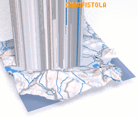 3d view of Cañafístola