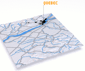3d view of Quebec