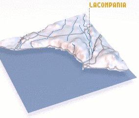 3d view of La Compañia