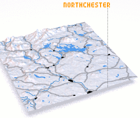 3d view of North Chester