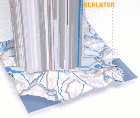 3d view of El Platón