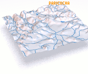 3d view of Paricocha