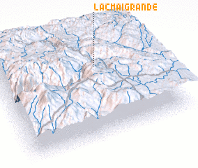 3d view of Lacmaigrande