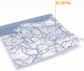 3d view of El Yayal