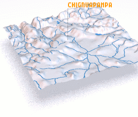 3d view of Chignua Pampa