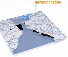 3d view of Hato San Antonio