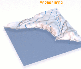 3d view of Yerba Buena