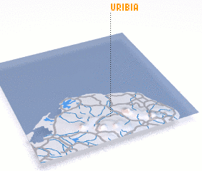 3d view of Uribia