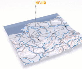 3d view of Mejía