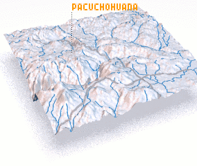 3d view of Pacuchohuaña