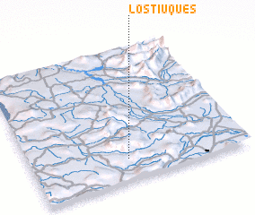 3d view of Los Tiuques