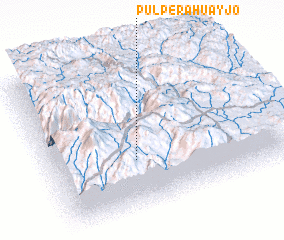 3d view of Pulpera Huayjo