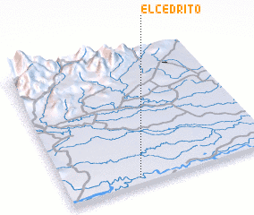 3d view of El Cedrito